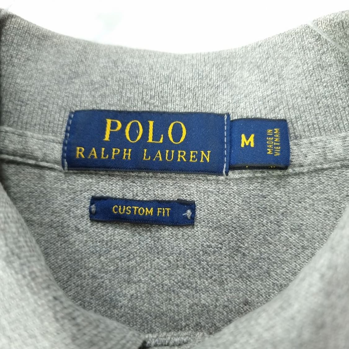 [폴로 랄프로렌] 포니 로고 자수 긴팔 카라티 그레이 M20158 상품이미지8