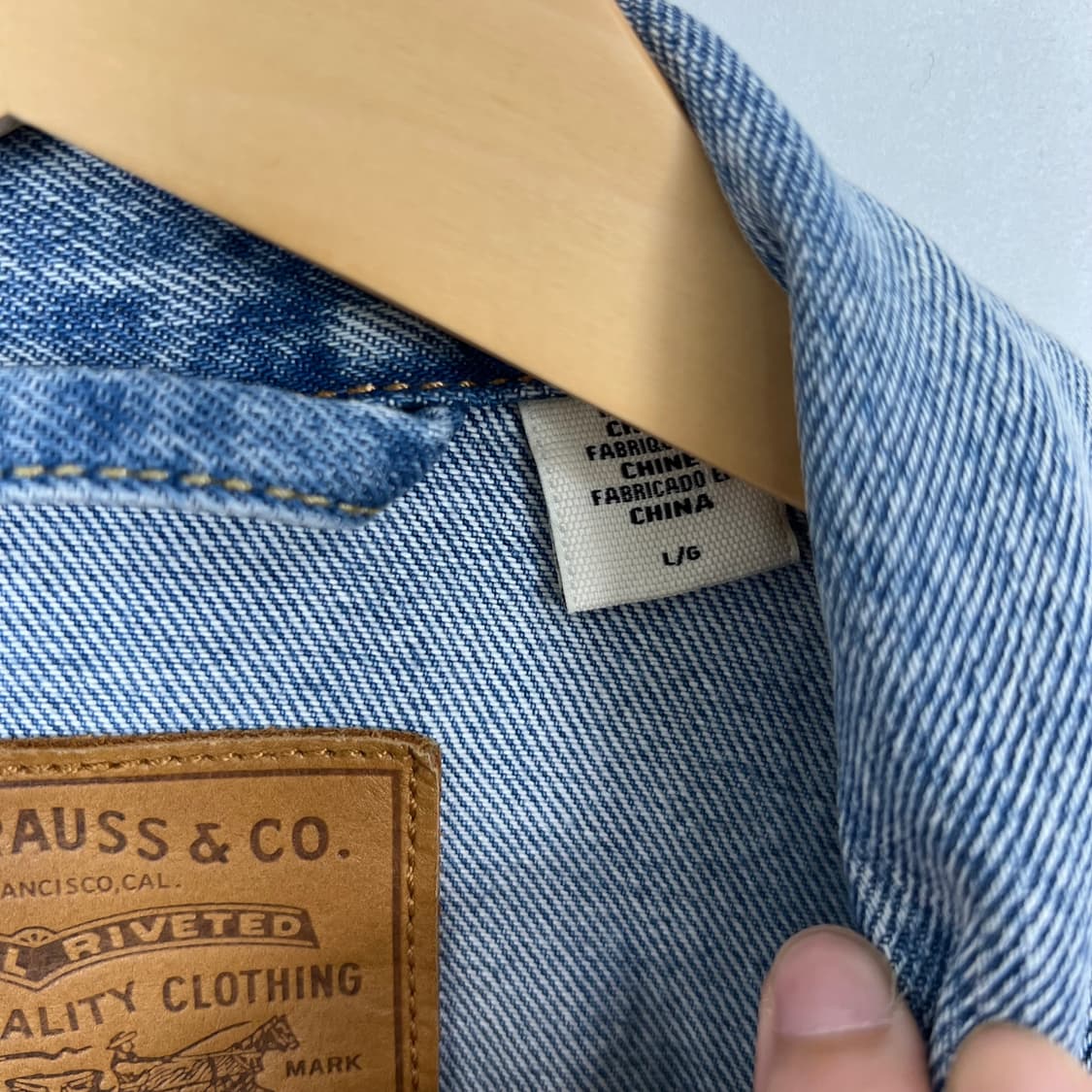 Levis 리바이스 빅E 프리미엄 데님 자켓 상품이미지6
