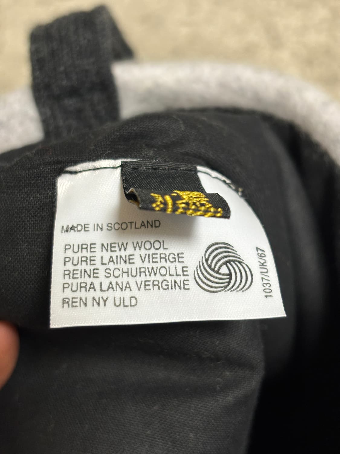 Glen prince 퓨어울 스트라이프 숄더백 상품이미지4