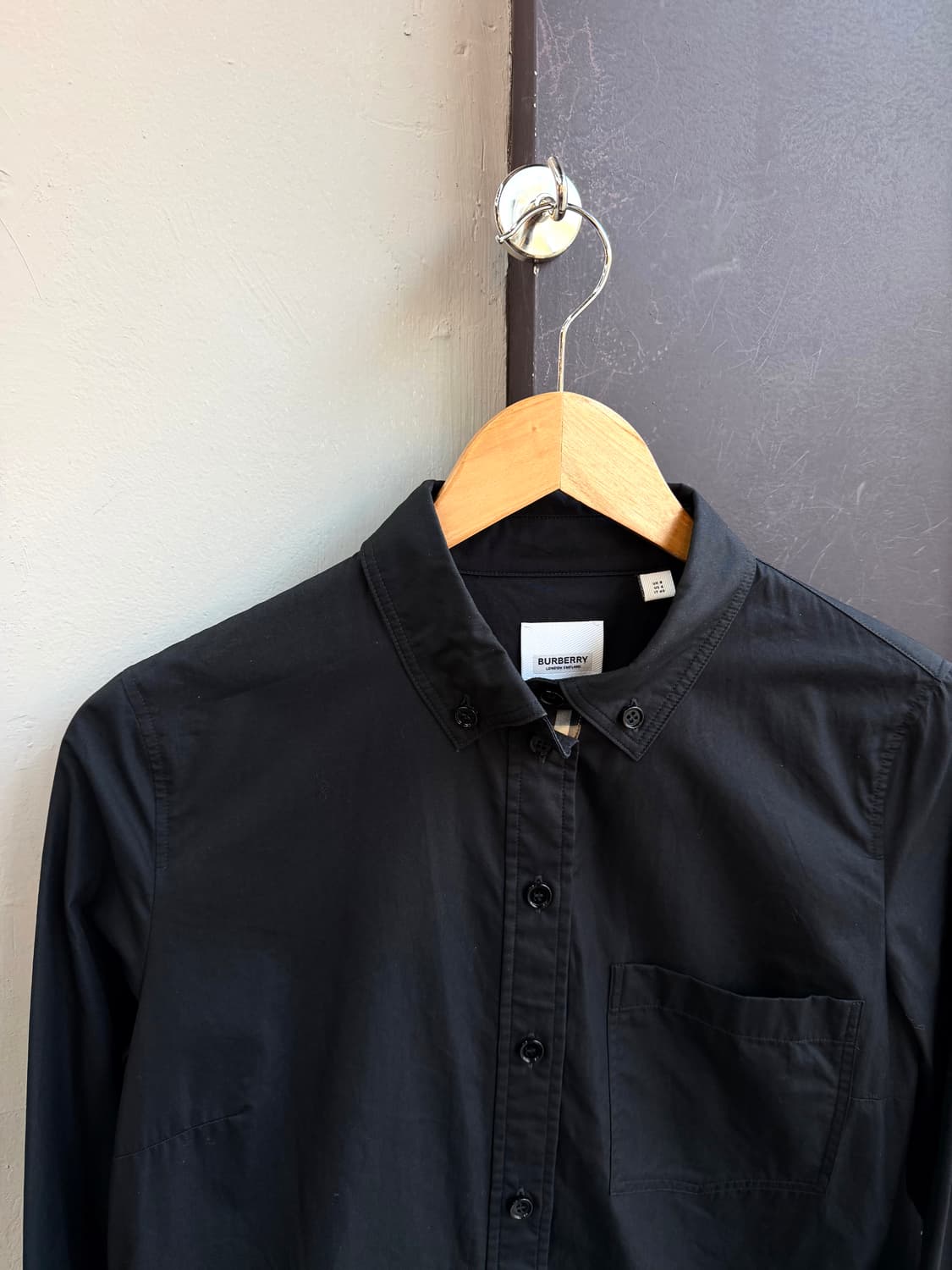 UK8/ 버버리 신형 체크포인트 포켓 셔츠 상품이미지4