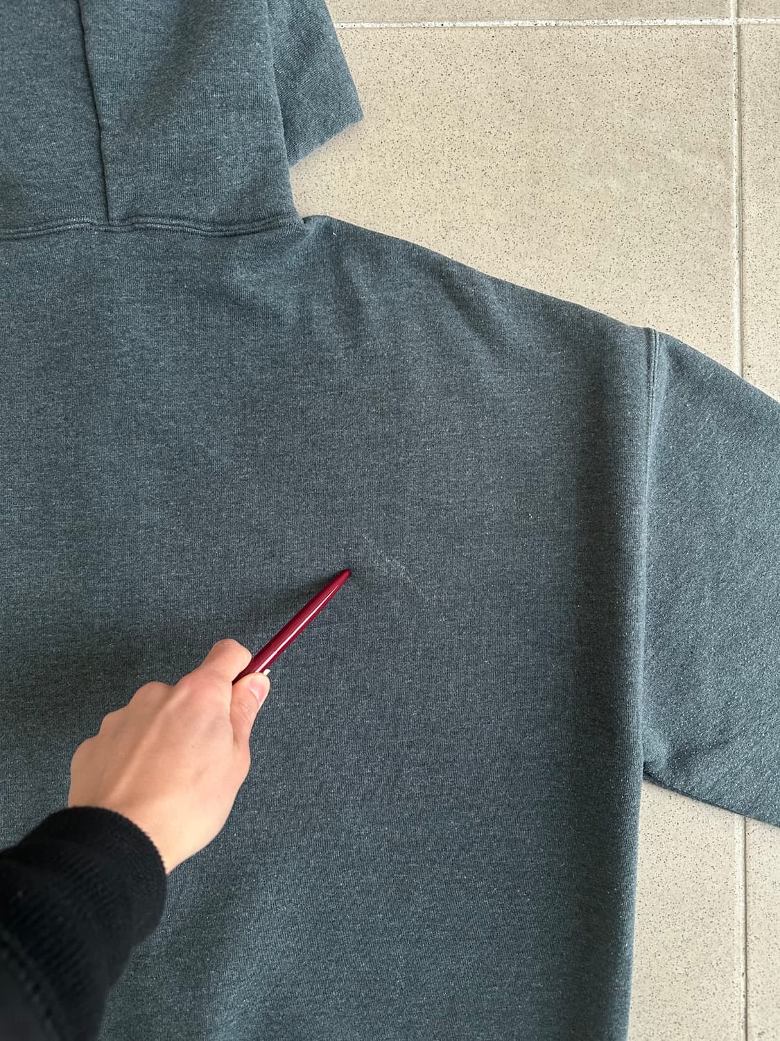 90s 빈티지 러셀 후드집업 다크그레이 XL 상품이미지7