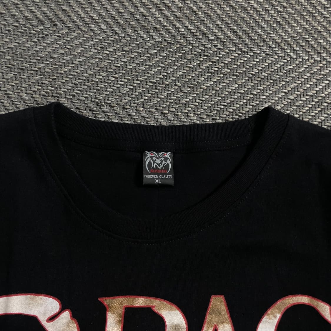 빈티지 투팍 힙합 프린팅 티셔츠o 4167 상품이미지4