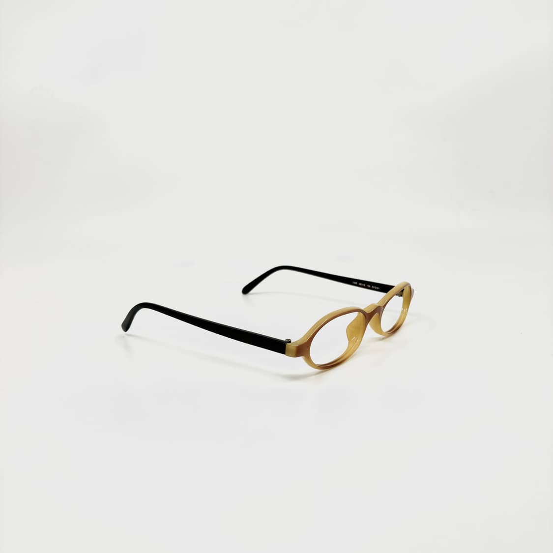 Cantabile 빈티지 브라운 프레임 뿔테 안경 상품이미지3