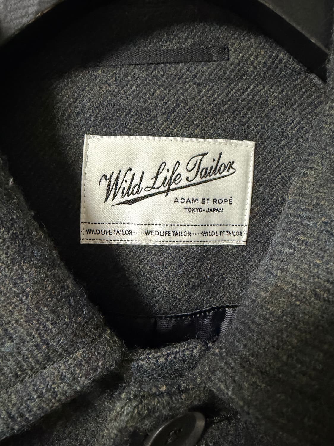 Wild Life Tailor 발마칸 코트 L사이즈 (메이드인제팬) 상품이미지3
