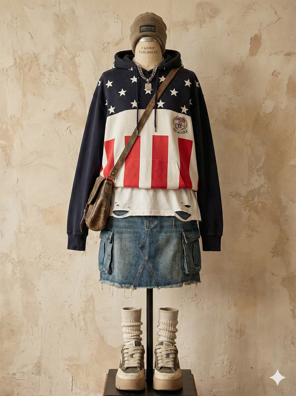 𝐒𝐭𝐫𝐞𝐞𝐭 𝐌𝐨𝐨𝐝 𝐔𝐒𝐀 𝐅𝐥𝐚𝐠  상품이미지2