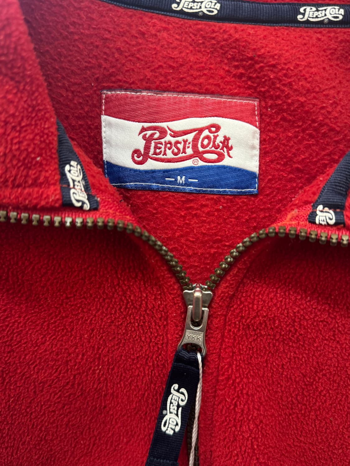 펩시 콜라 반집업 후리스 상품이미지3