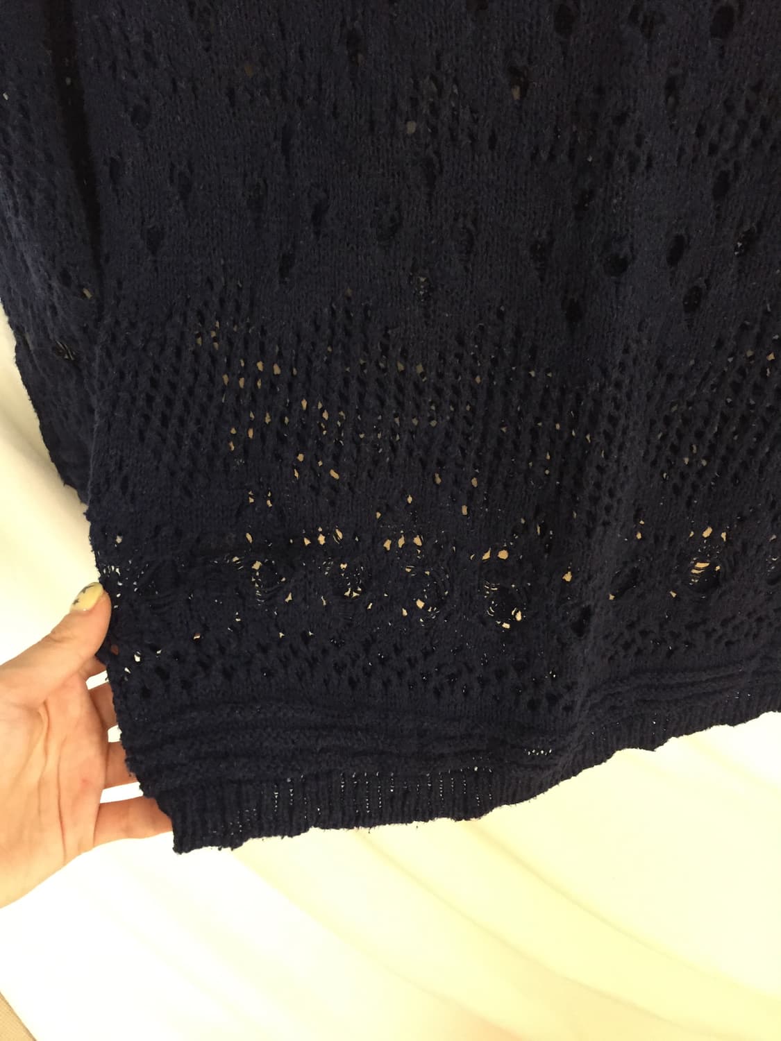 데미지 니트 상품이미지4