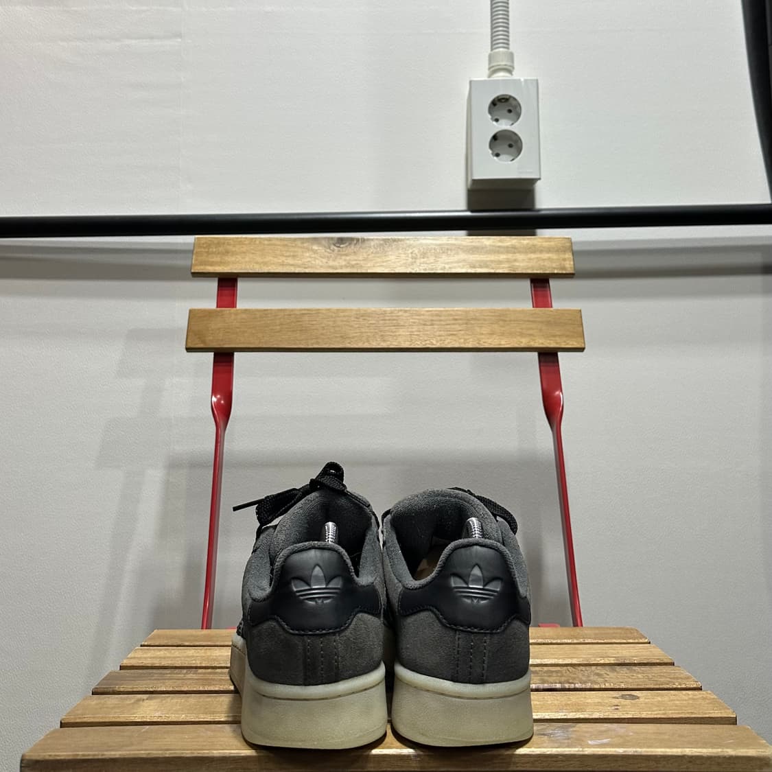 240) 아디다스 운동화 여성 여자 캠퍼스 00s 스웨이드 그레이 상품이미지4