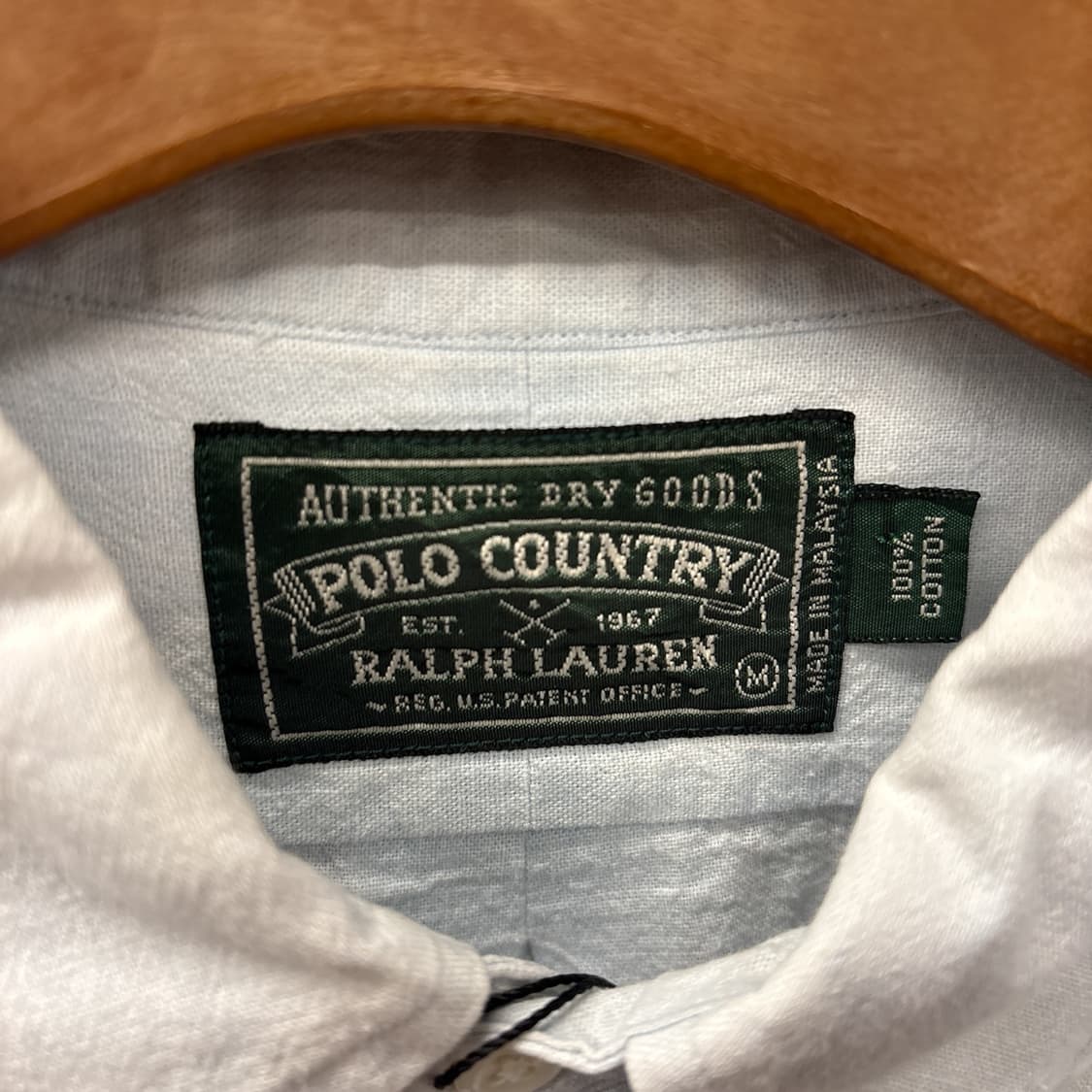 90s 폴로 컨트리 랄프로렌 버튼다운 샴브레이 워크셔츠 N1094 상품이미지8