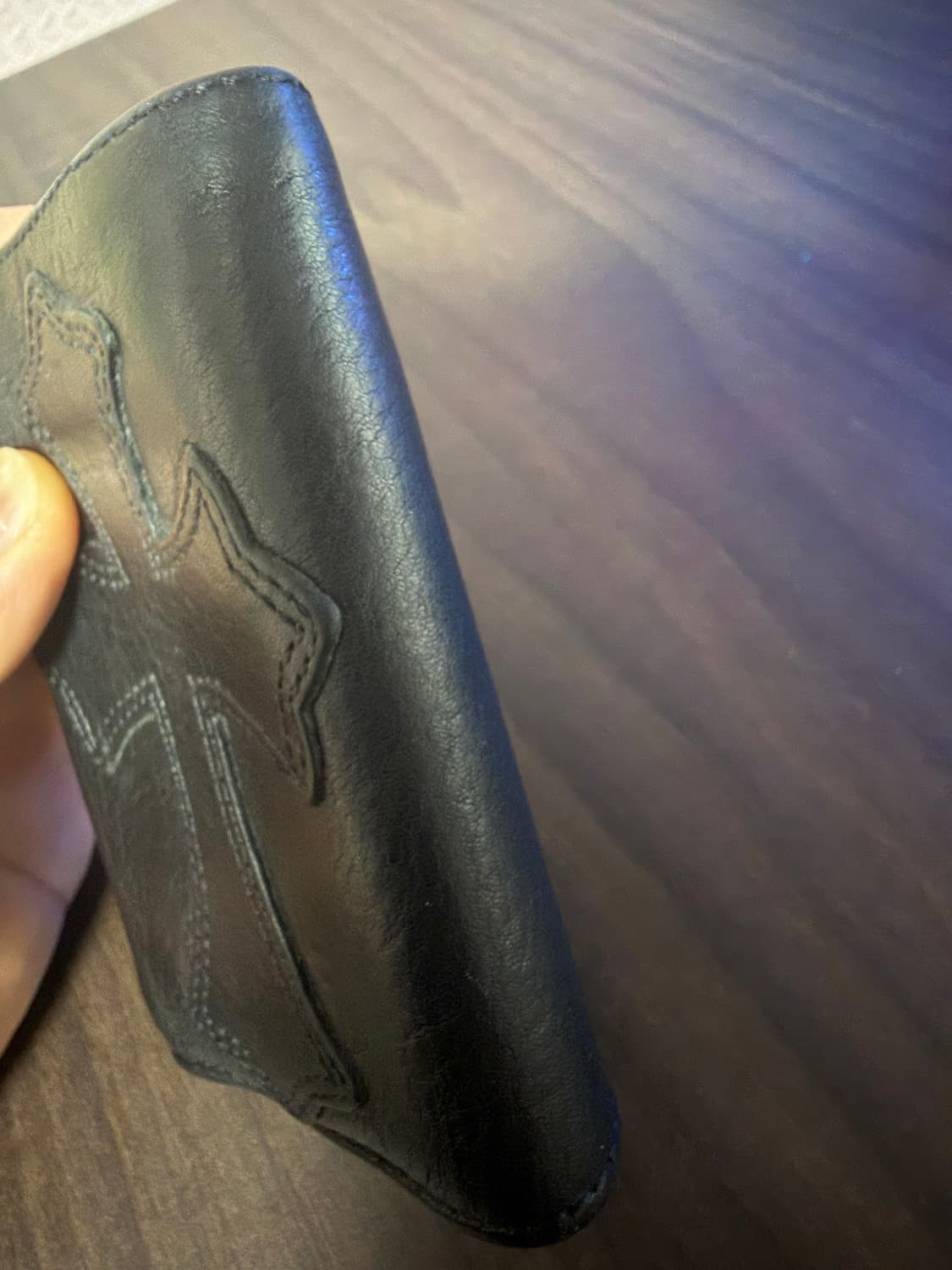 크롬하츠 3단 크로스패치 지갑 단품 상품이미지9