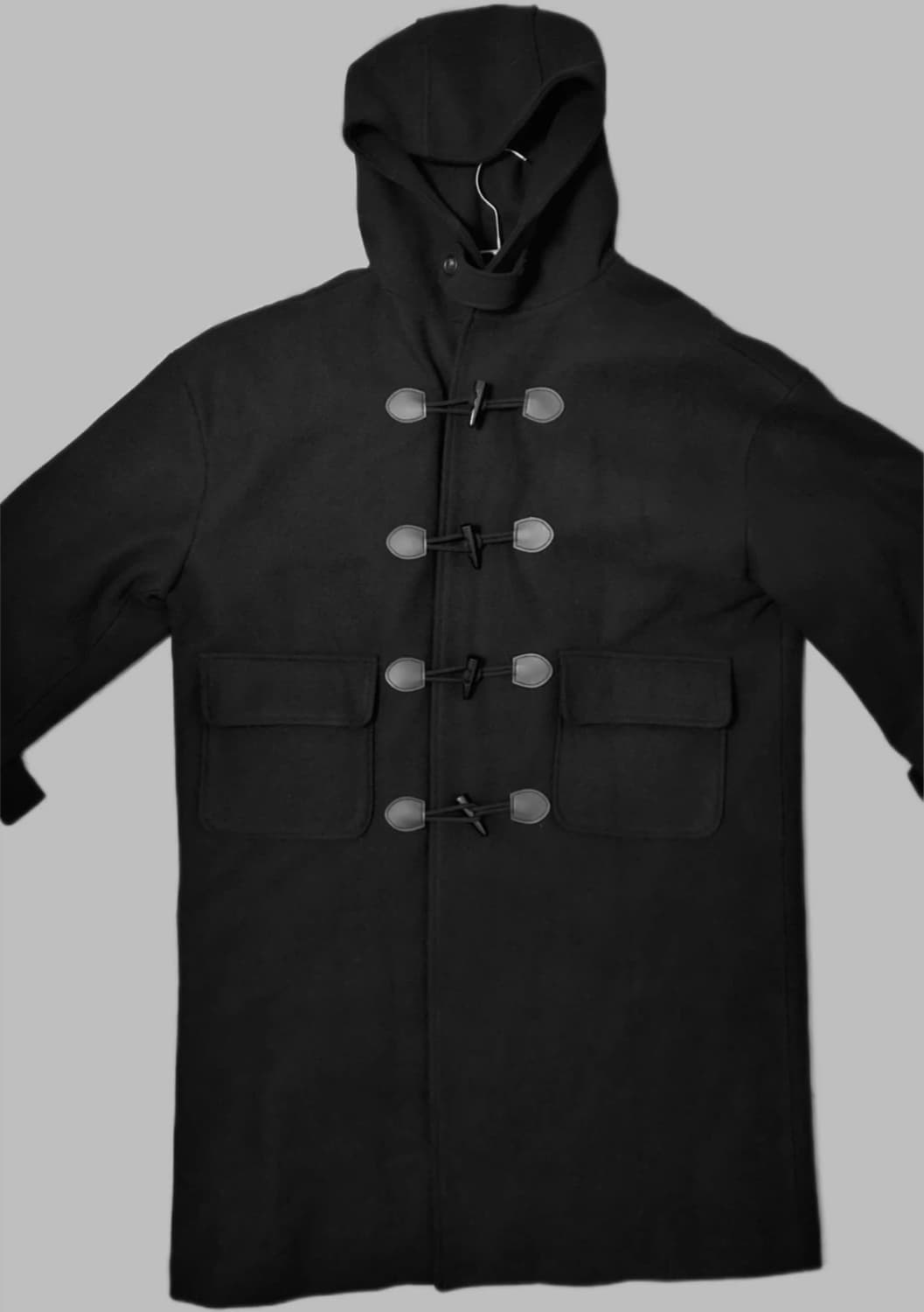 바온 베카 후드 더플 코트 상품이미지3