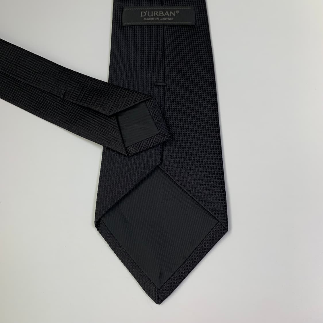 더반(DURBAN) 블랙컬러 이태리 명품넥타이 100실크 최상급 상품이미지6