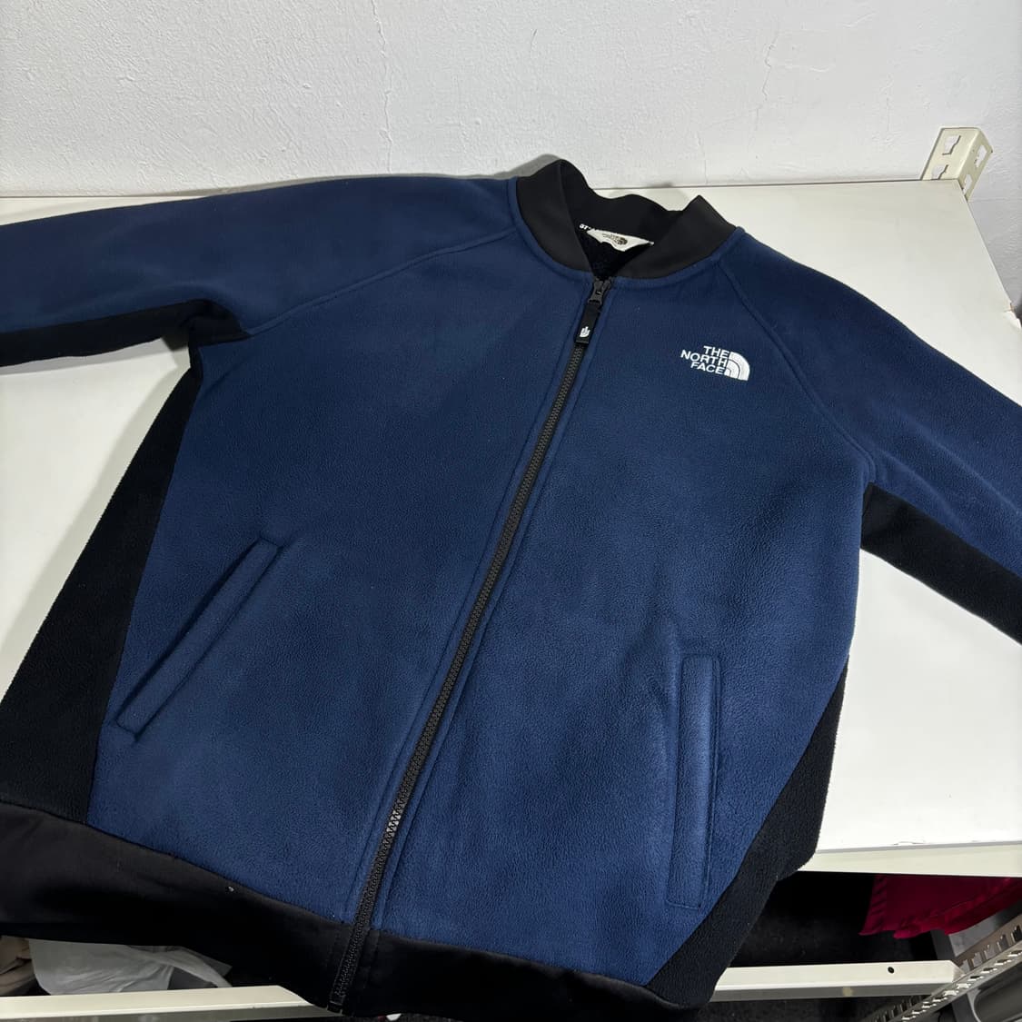 100 L 노스페이스 검곤 나그랑 안감보아털 플리스자켓 상품이미지2