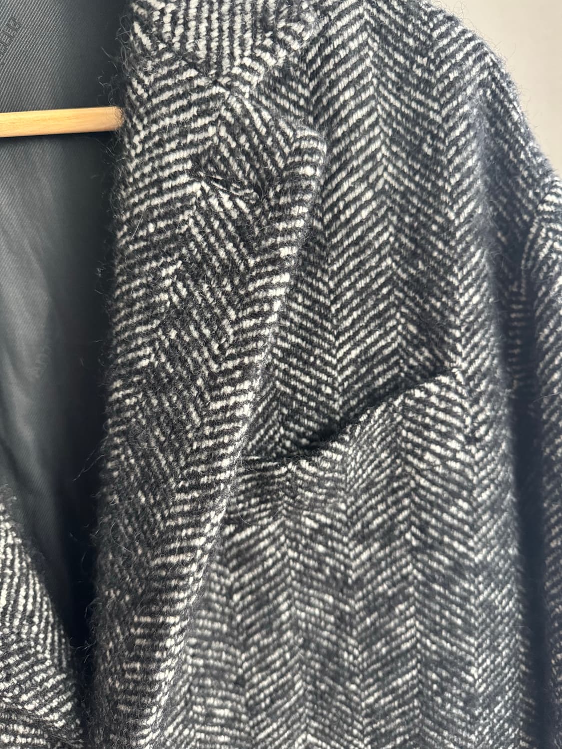 Ami Oversized Wool Herringbone Coat 아미코트 상품이미지5