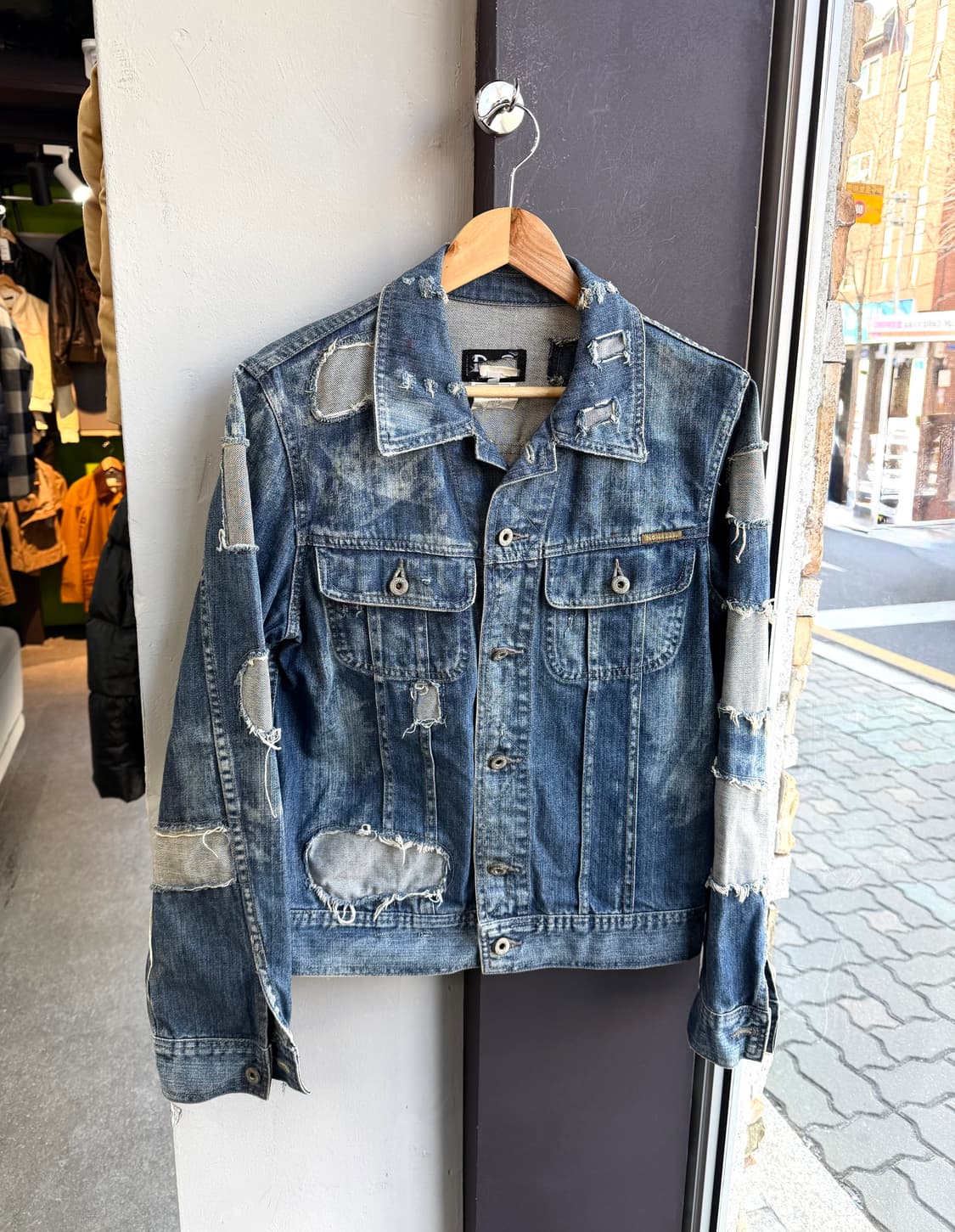 S/ 돌체앤가바나 04AW 디스누빔 데미지 데님 자켓 상품이미지2