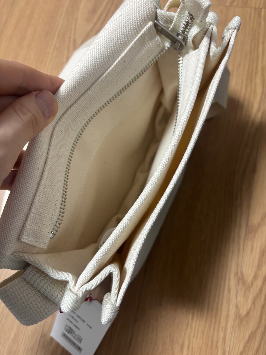 [새상품] 단톤 캔버스 크로스백 상품이미지3