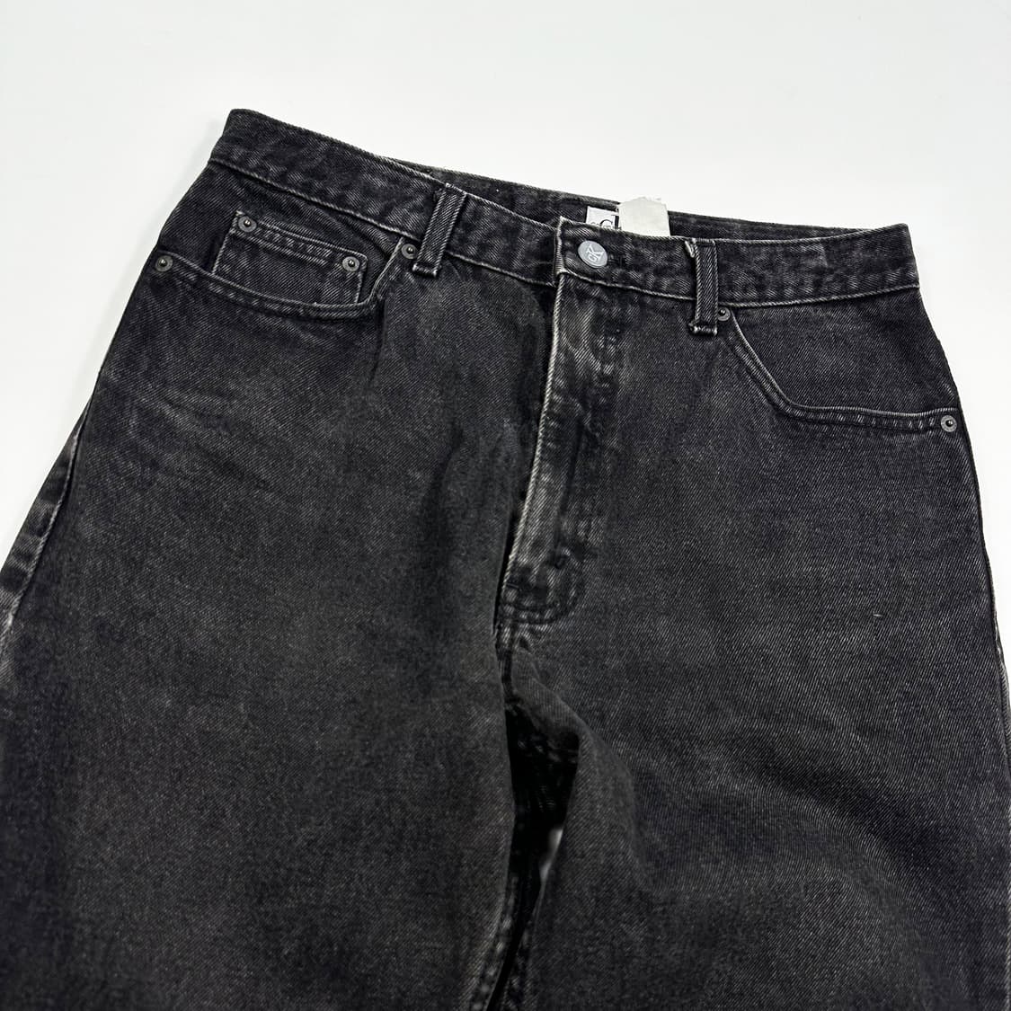 ck 캘빈클라인 흑청 스트레이트 데님팬츠 (30인치) 상품이미지4