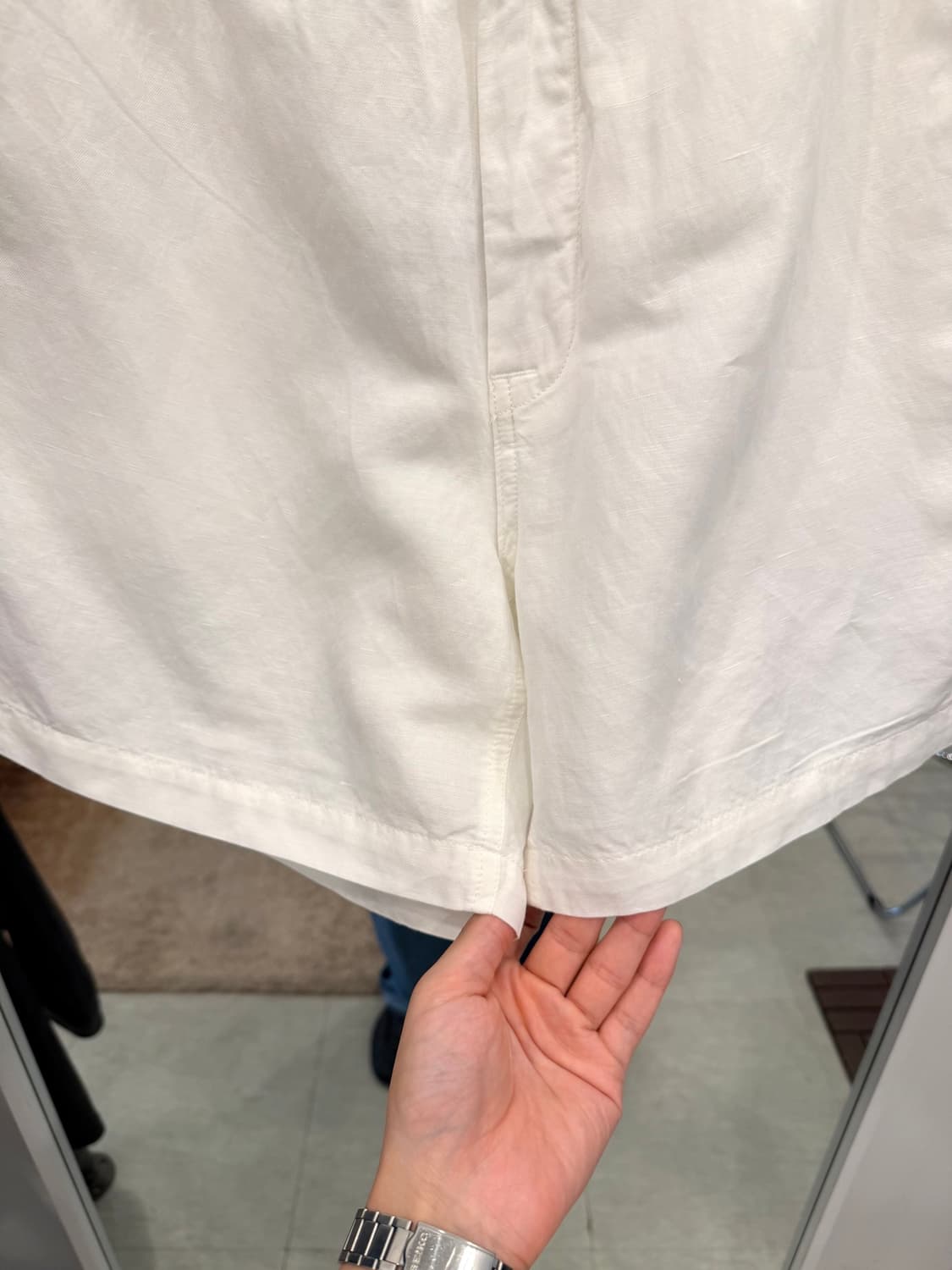 (deadstock) Polo RL 폴로 랄프로렌 린넨 트라우저 쇼츠 상품이미지4