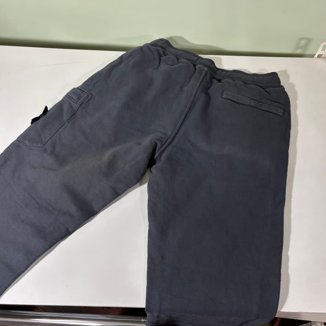 S 스톤아일랜드 먹색 카고 스웻 조거팬츠 상품이미지3