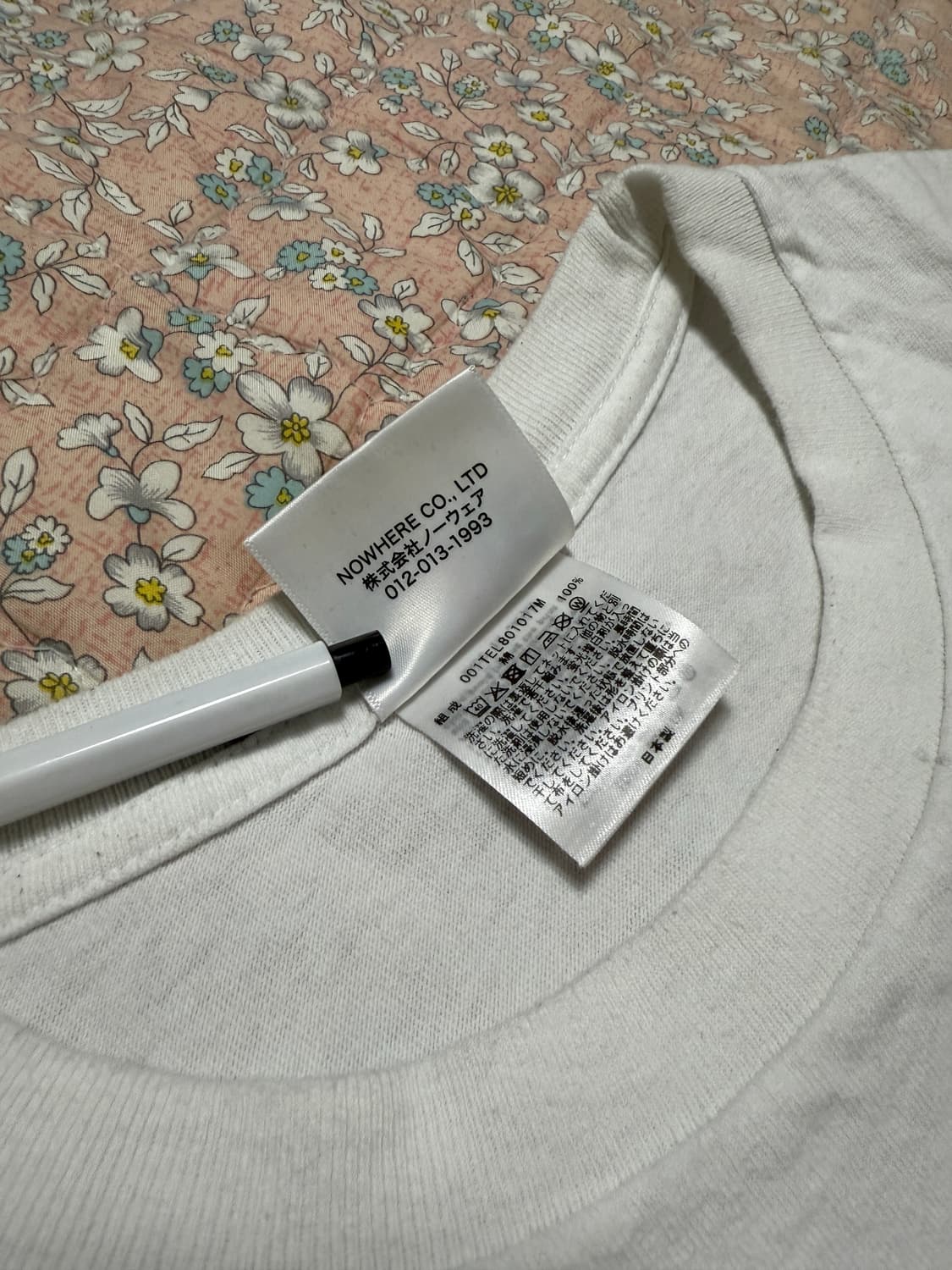 베이프 빅 에이프 헤드 티셔츠 화이트 퍼플 XL 상품이미지6