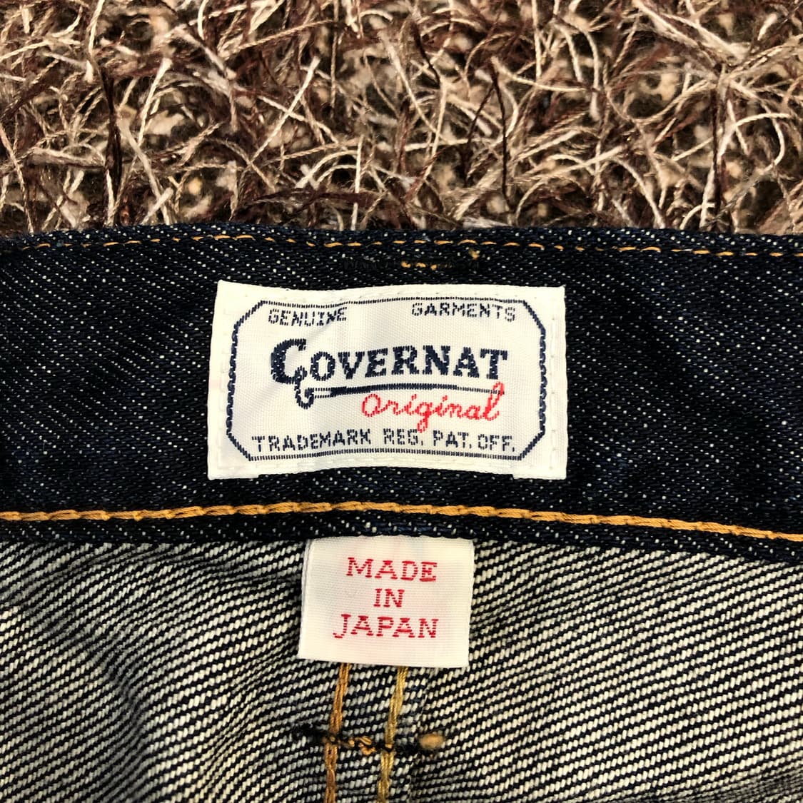 커버낫 재팬 인디고 셀비지 데님 팬츠 상품이미지5