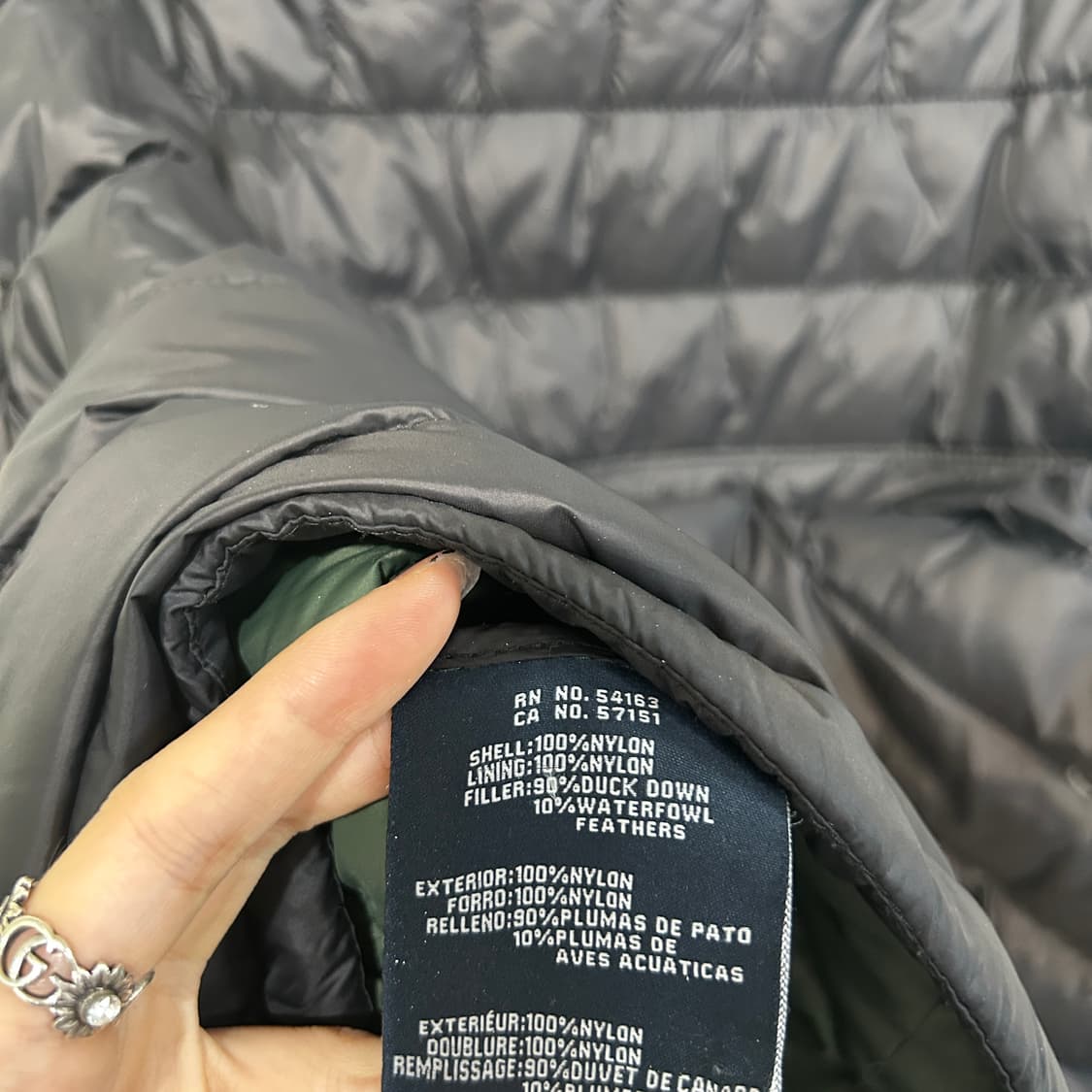 타미힐피거 남성 오리털 경량패딩 95  상품이미지4