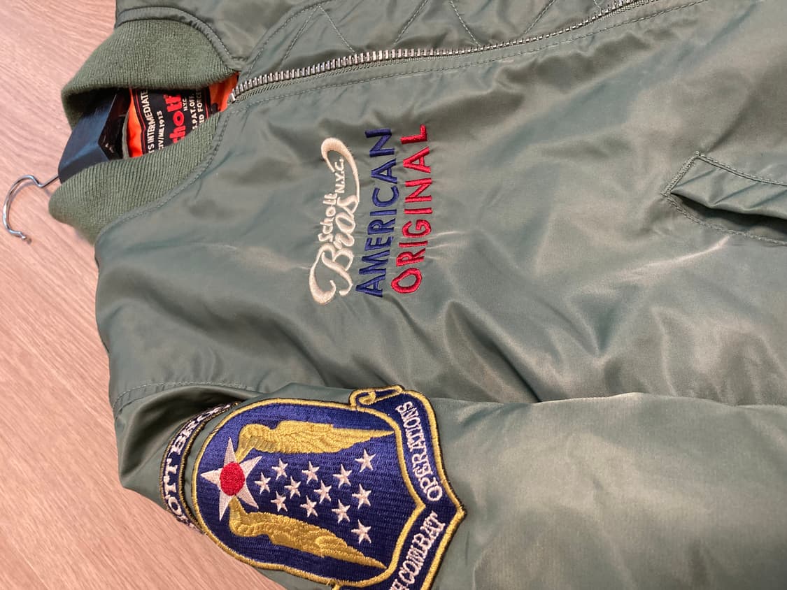 Schott NYC MA-1 봄버 자켓 s 상품이미지4