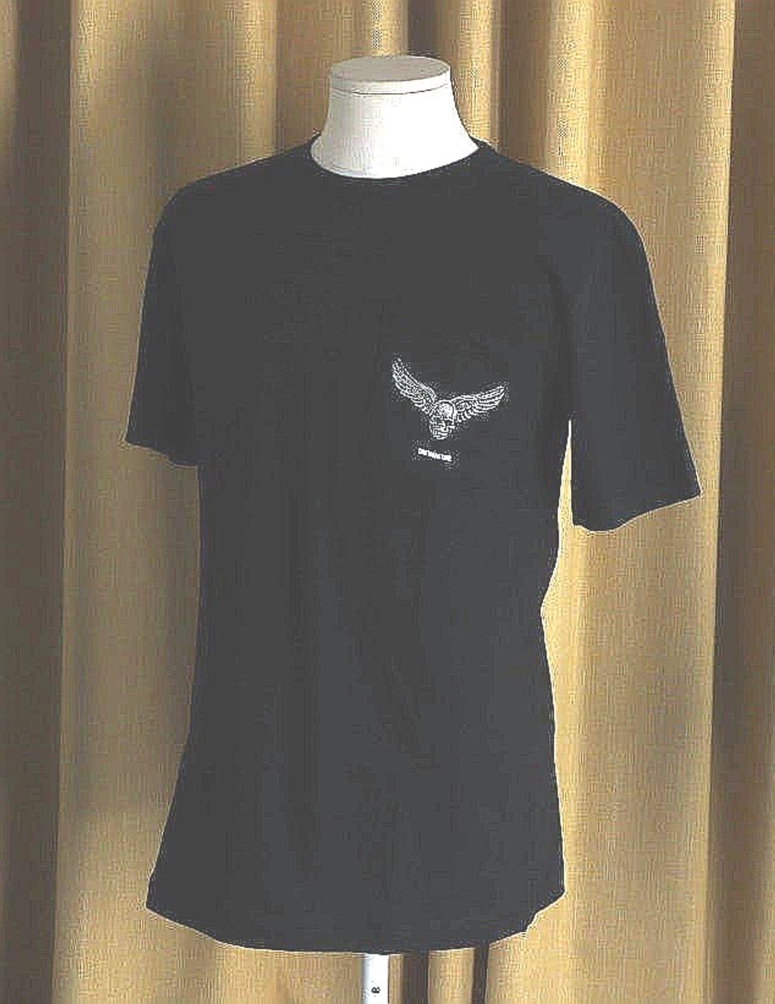 크롬하츠 포티 x 영블러드 x 에어로스미스 크로스 숏슬리브 티셔츠 블랙 상품이미지1