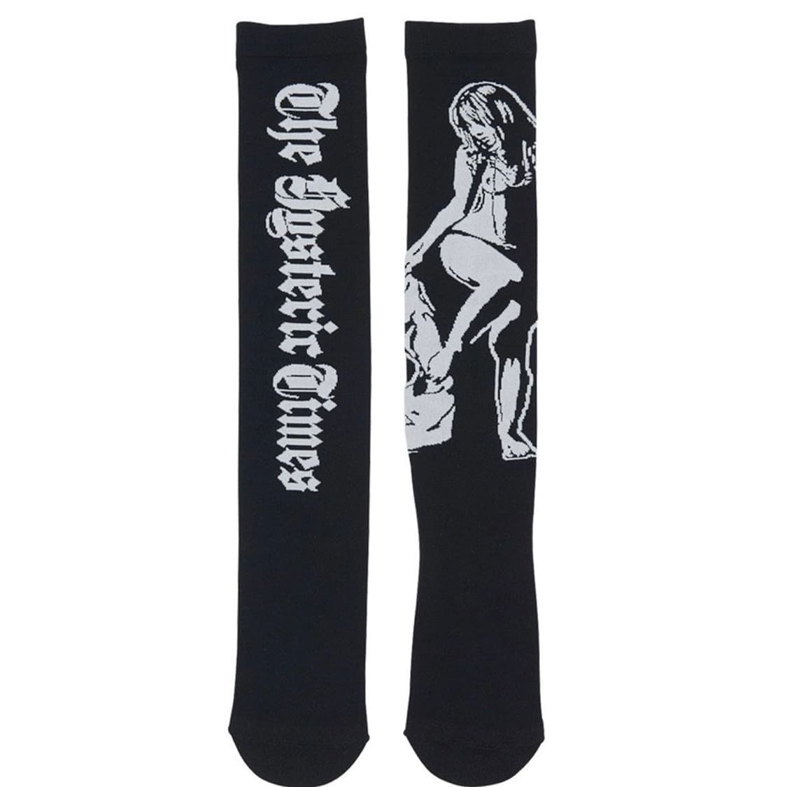 히스테릭 글레머 Times 시아 하이삭스 블랙 상품이미지1