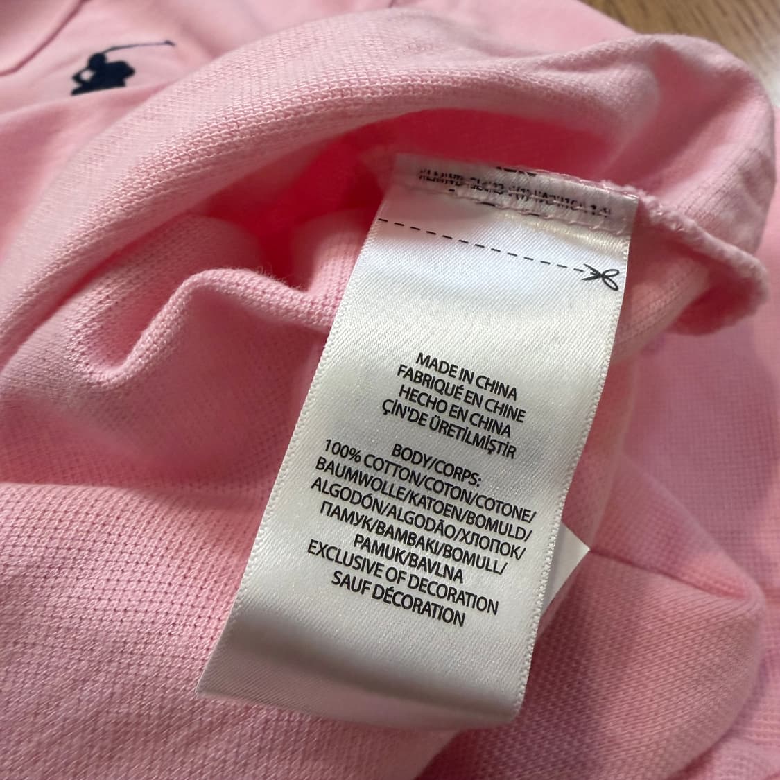 폴로 랄프로렌 빅포니 카라 반팔티셔츠 상품이미지4