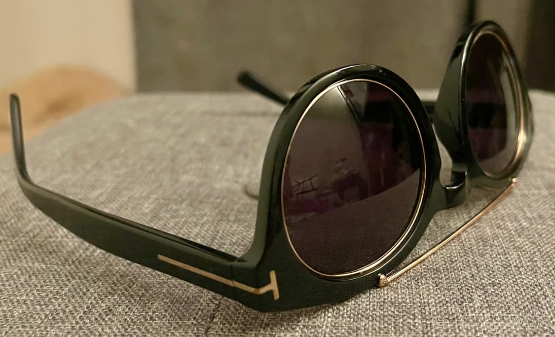 새상품 TOM FORD 톰포드 TF9357 라운드 골드 바 선글라스 상품이미지2