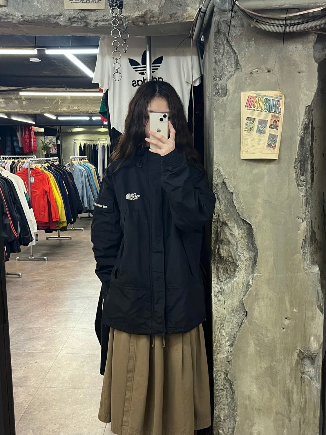 노스페이스 바람막이 블랙 95 #csz2256 상품이미지2