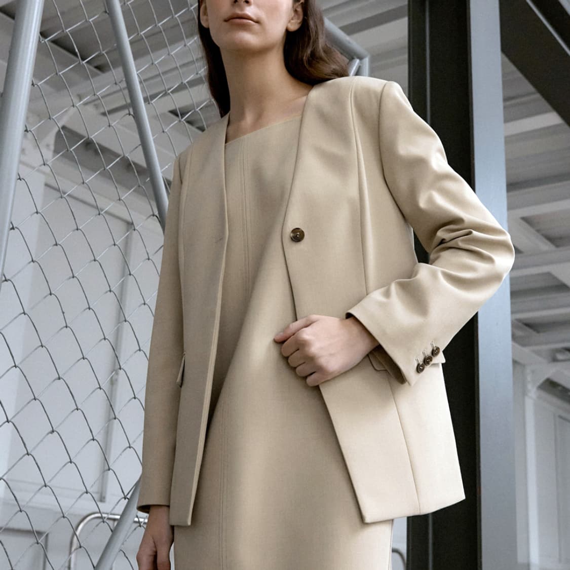 오떼뜨(octette) HAIM 벨티드자켓 프리사이즈 새상품 상품이미지3