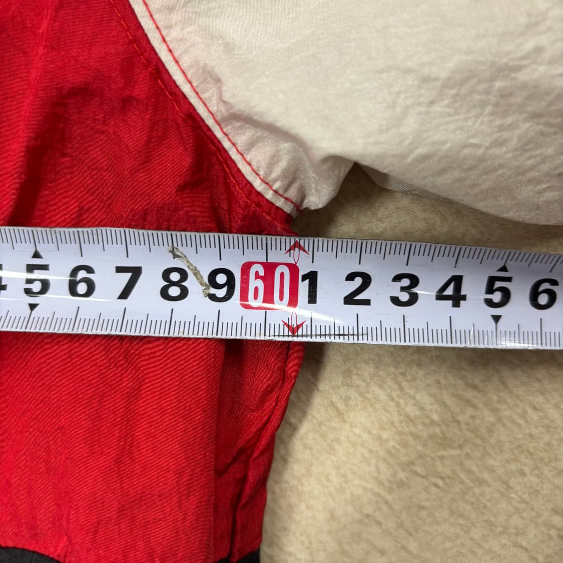 나이키 빅스우시 레드 배색 바람막이 상품이미지5