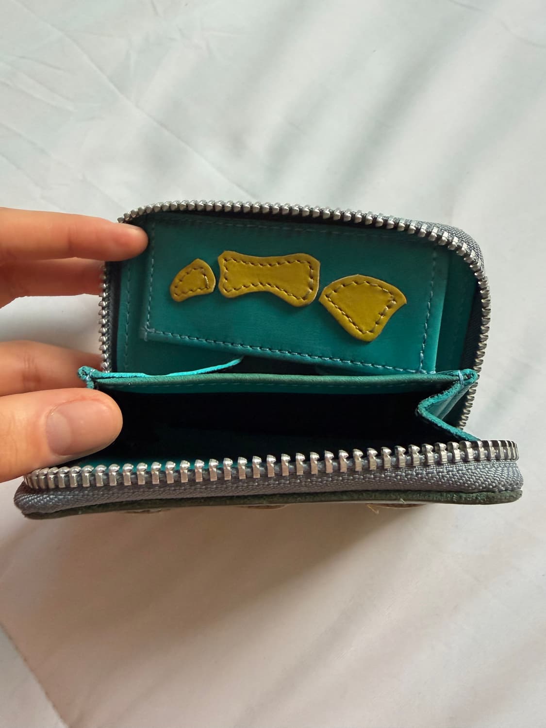 캐피탈 본 지갑 민트 옐로우 상품이미지5