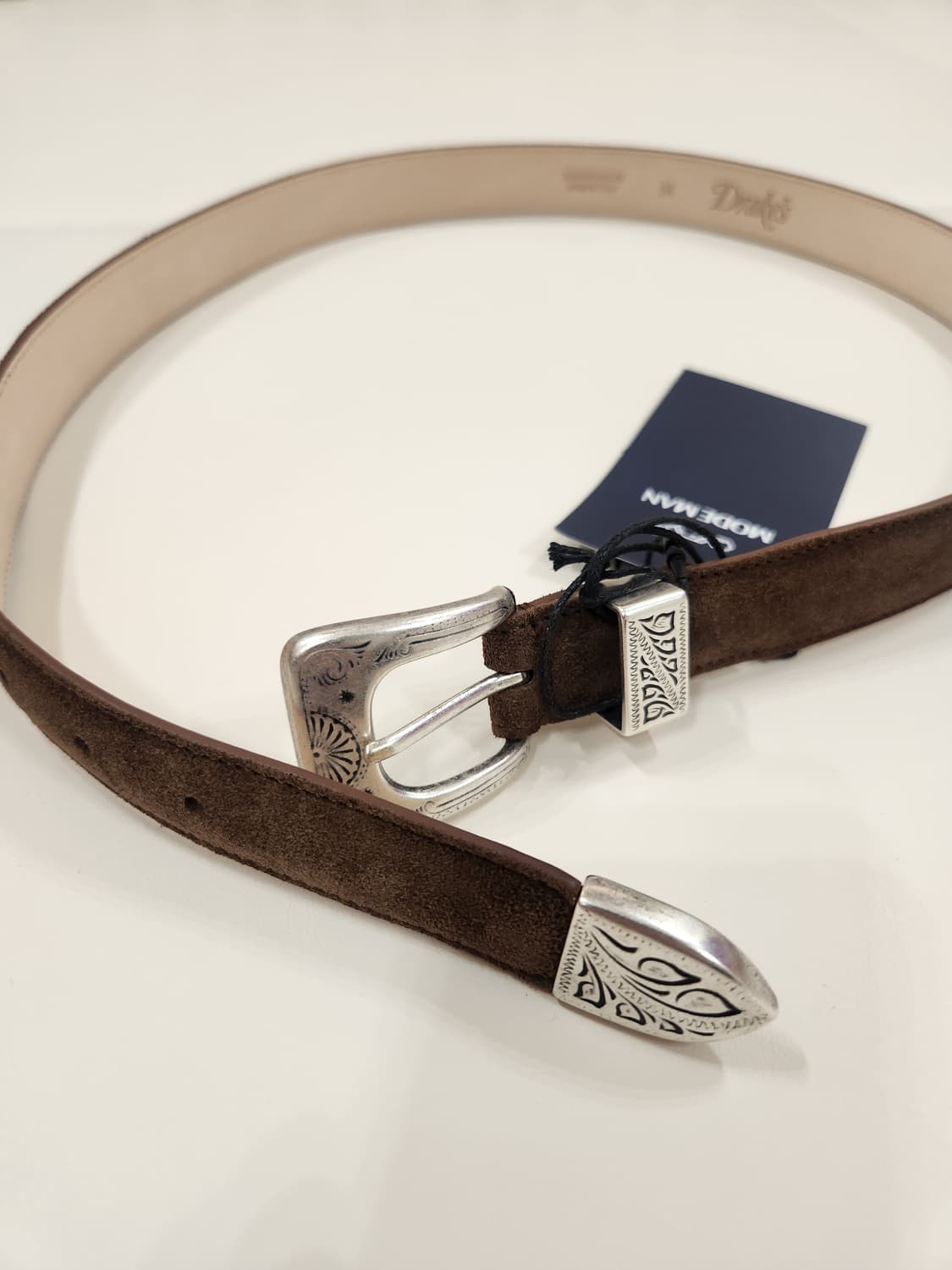 드레익스 스웨이드 웨스턴 벨트 M사이즈 상품이미지1