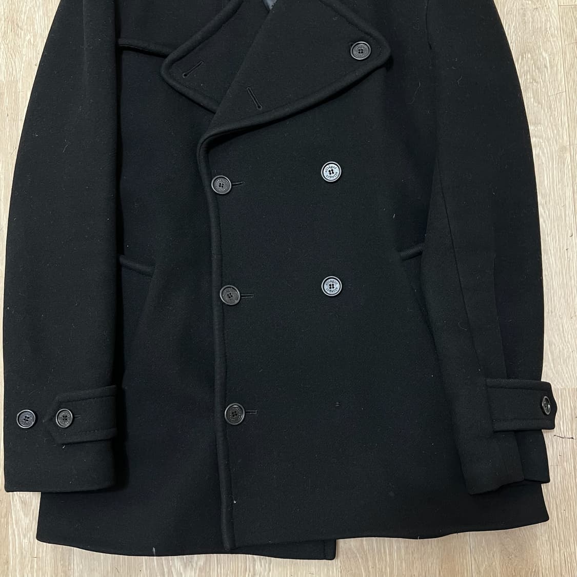 알레그리 남성 클래식 울 더플 코트 48  상품이미지3