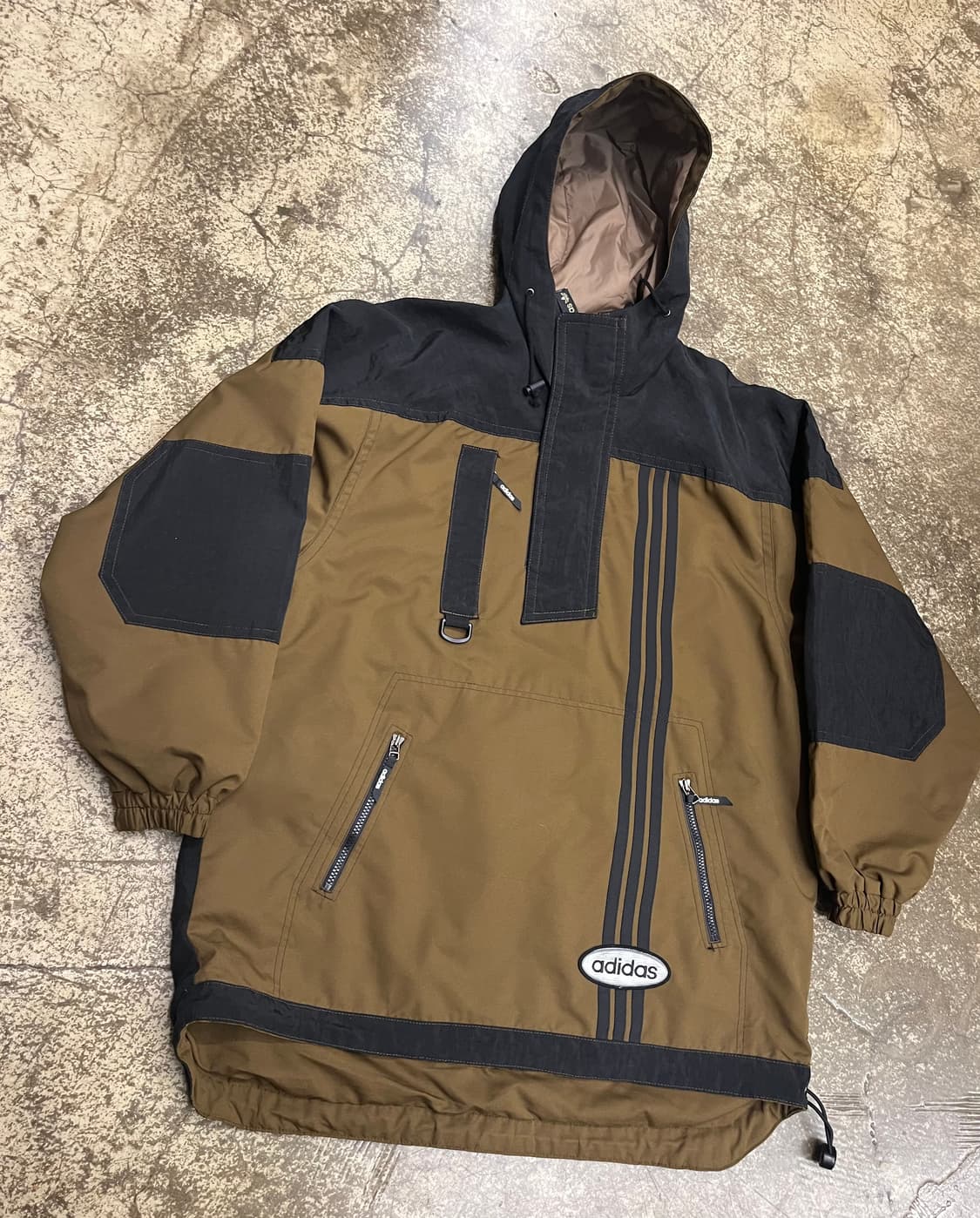 90s 아디다스 일본판 아노락 자켓 상품이미지4