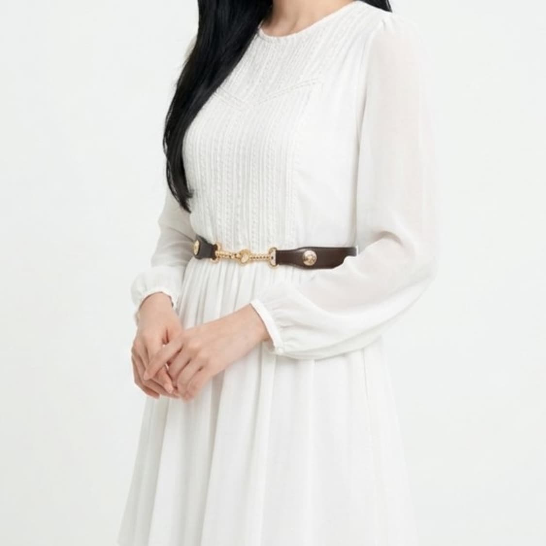 셀린느 금장 마차 로고 벨트  상품이미지3