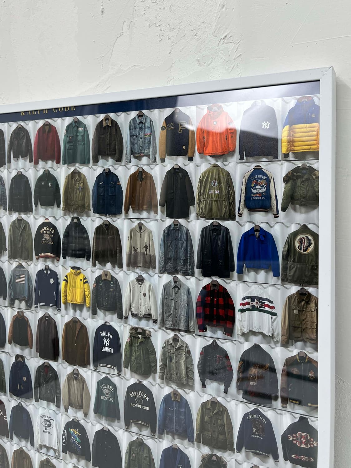 폴로 랄프로렌 아카이브 165피스 아우터 아트웍 액자 상품이미지4