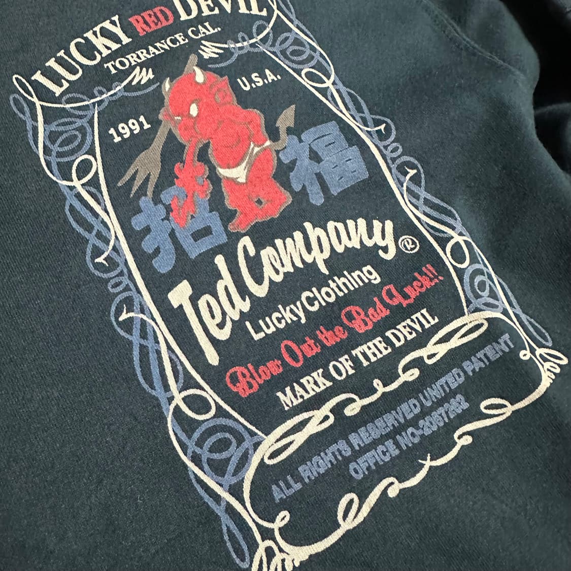 Ted Company Luckey Red Devil 롱 슬리브 상품이미지5