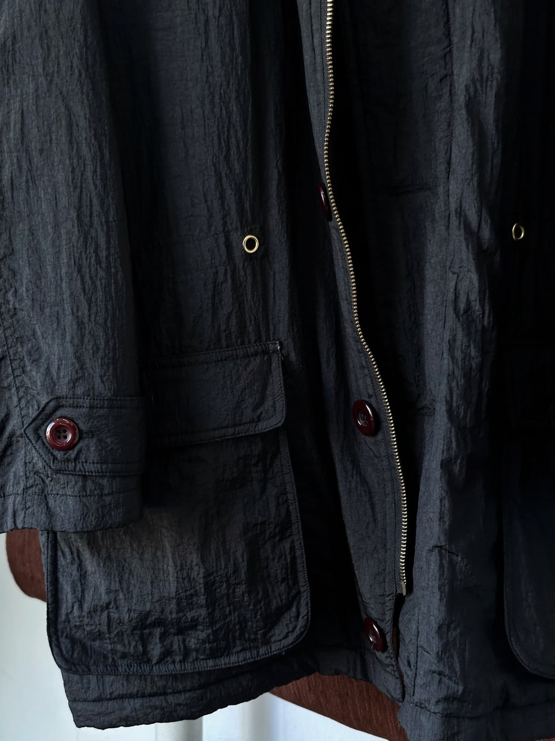  Padded design single collar easy coat 상품이미지3