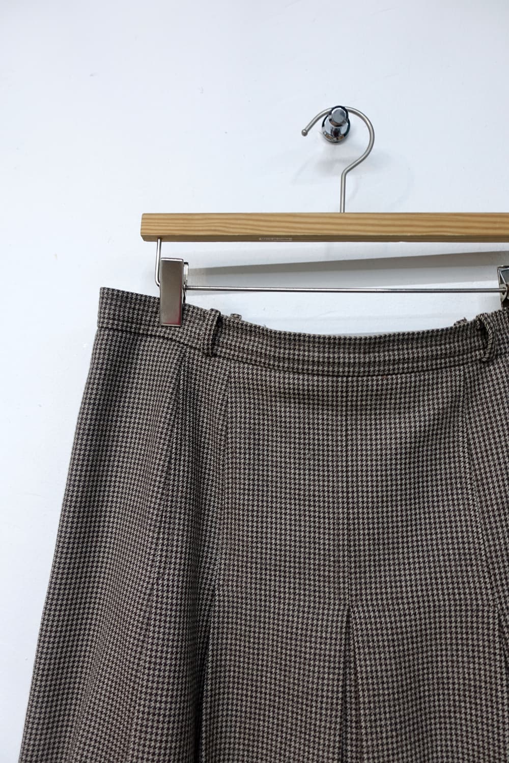 버버리 울 플리츠 스커트 상품이미지6