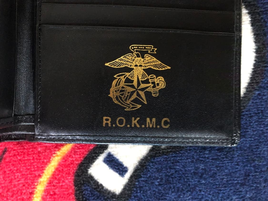 더 셔츠 스튜디오 대한민국해병대 ROKMC 가죽지갑/반지갑 상품이미지7