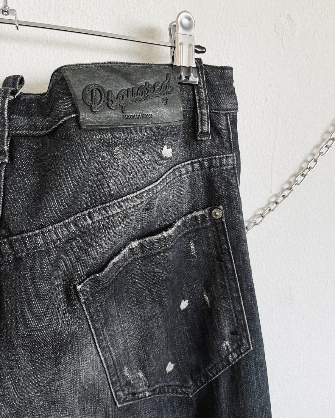 디스퀘어드2 프런트지퍼 섹슈얼 슬림핏 데님 상품이미지9