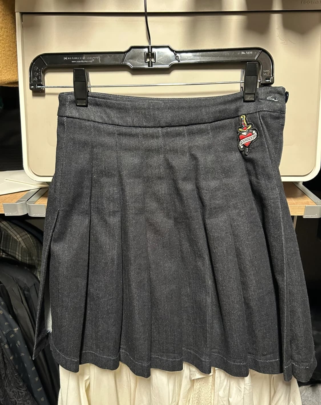 MOSCHINO 플리츠/플레어 스커트 S 상품이미지1