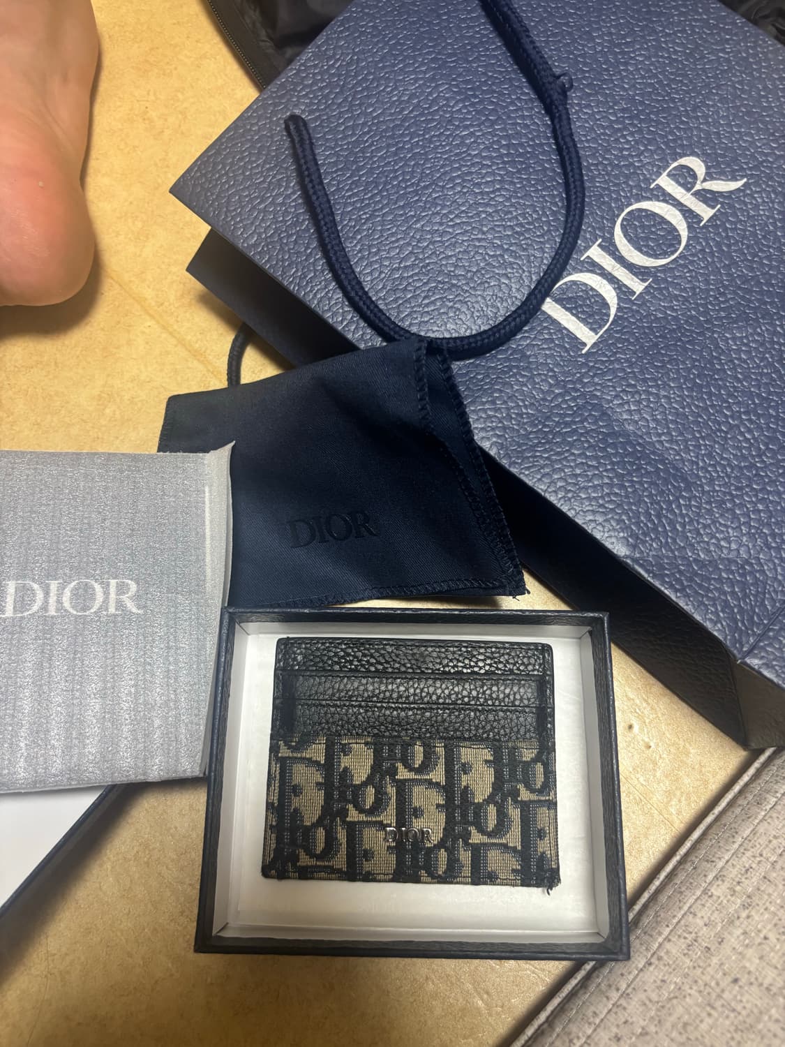 디올 오블리크 카드지갑 상품이미지5