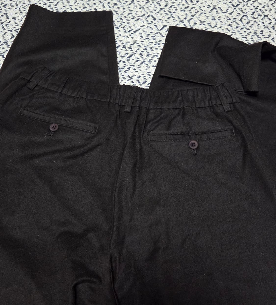 디그레 와이드 울 팬츠 다크브라운 L(32~34) 상품이미지5