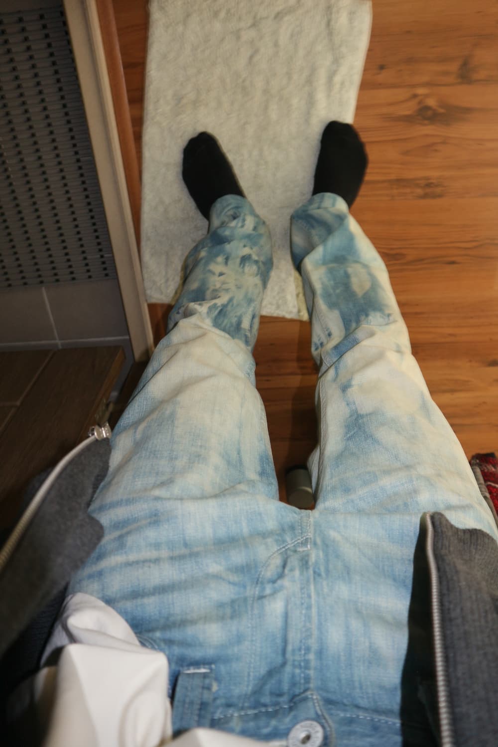 리바이스 511 슬림핏 워싱 청바지 상품이미지2