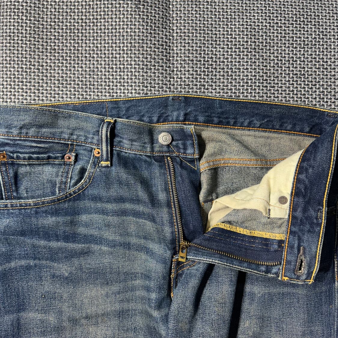 리바이스 502 셀비지 데님팬츠 ( 31/OLD-8177 ) 상품이미지3